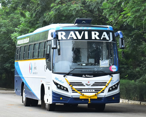 Sri Ravi Raj Travels - Professional Bus Fleet in Gajuwaka, Visakhapatnam
